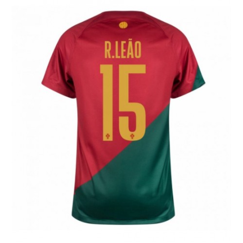 Portugal Rafael Leao #15 Hjemmebanetrøje VM 2022 Kort ærmer